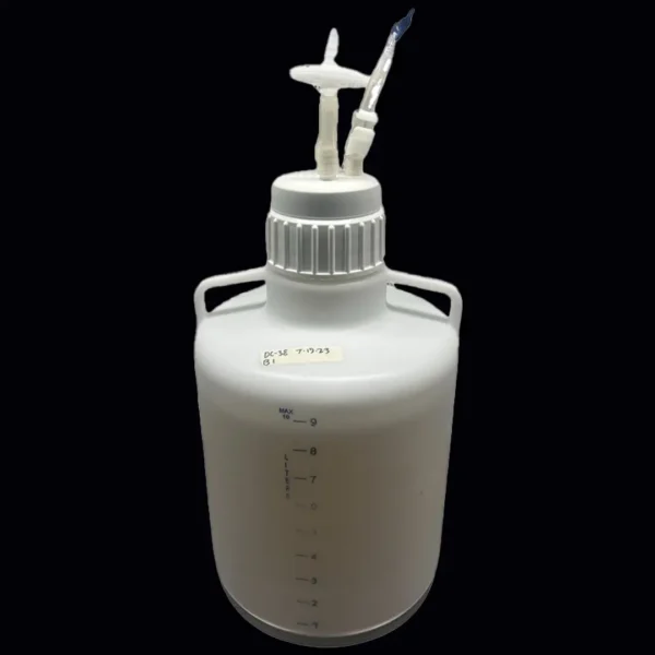 10 liter jug of liquid culture