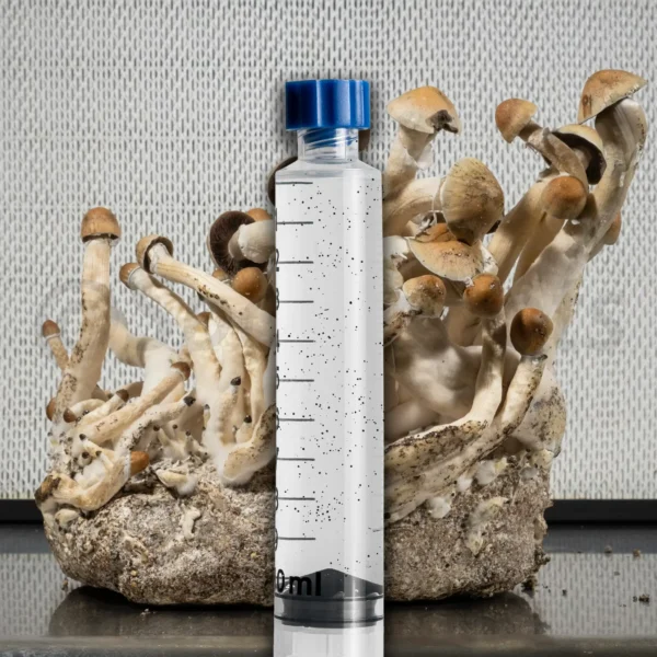 PE7 Mushroom Isolated Spore Syringe